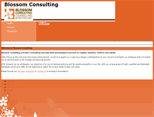 Tablet Screenshot of blossomconsulting.com.au